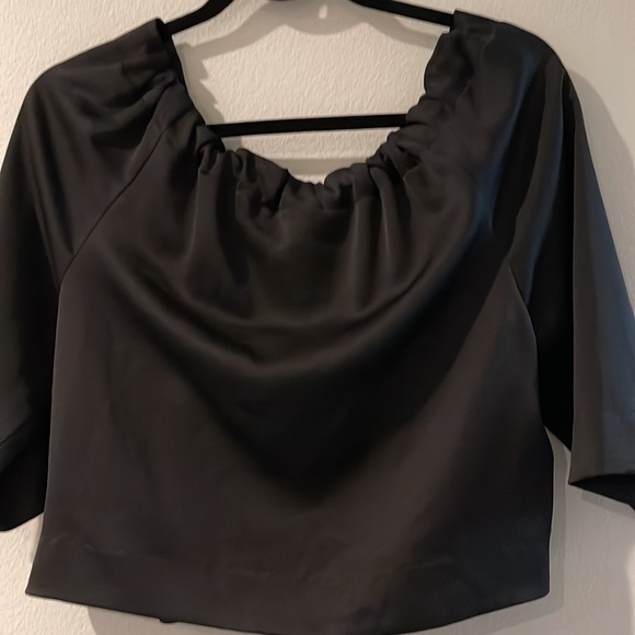 NWT Trina Turk tie front flyaway Jacket / Shrug - Picture 7 of 7